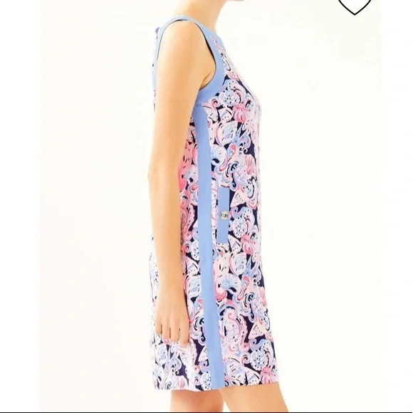 Lilly Pulitzer Angie Stretch Shift Dress - Picture 10 of 11